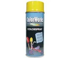 Motip Colorworks Spuitbus Colors Sunshine Yellow - 400ML