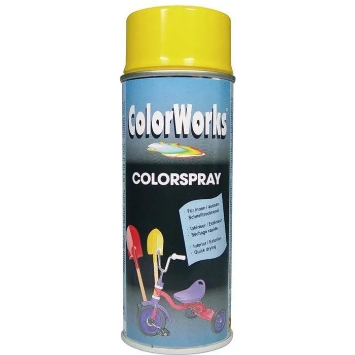 Motip Colorworks Spuitbus Colors Sunshine Yellow - 400ML