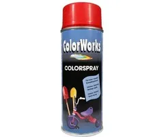 Motip Colorworks Spuitbus Colors Fire Red - 400ML