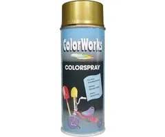 Motip Colorworks Spuitbus Colors Goud - 400ML