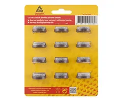 Deltafix Deltafix Meubelviltglijders 24mm Bruin 12 Stuks Nagel