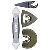 KWB KWB Multitool Accessoireset 4-delig Tegel & Voegen
