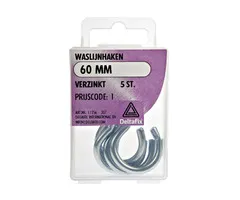 Deltafix Deltafix Waslijnhaken wit 60 mm 5 stuks