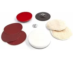Silverline Silverline 8-delige schuur en polijst set 180mm