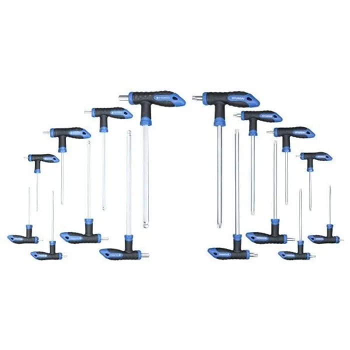 Hyundai Hyundai T-greep sleutelset 16-delig