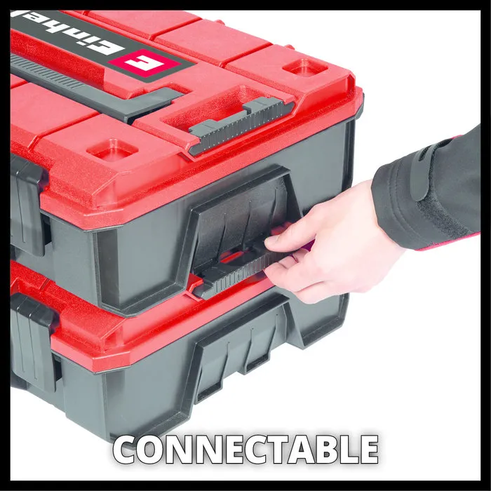 Einhell Gereedschap Einhell E-case S-F Stapelbare Systeemkoffer met Foam