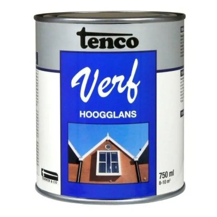 Tenco TencoVerf Dekkend Hoogglans Rijtuiggroen - 0,75L