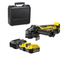 Stanley Stanley FatMax Accu Haakse Slijper V20 SFMCG700M2K - Brushless 125mm