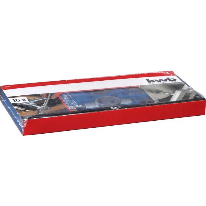 KWB KWB Draadsnijgereedschap set 16-delig