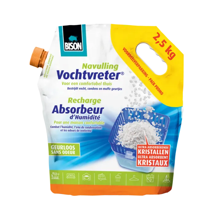 Bison Bison Vochtvreter Navulling 2,5kg AirMax