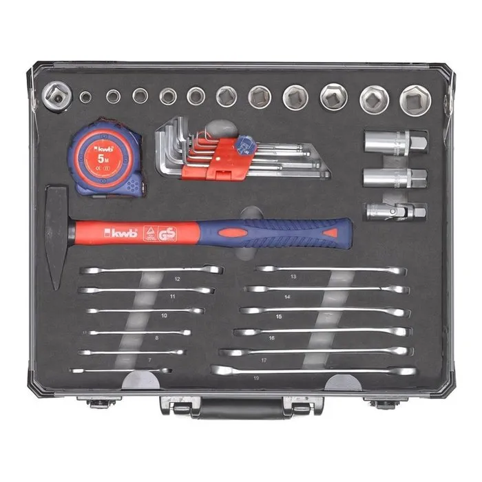 KWB KWB Gereedschapskoffer 51 delig