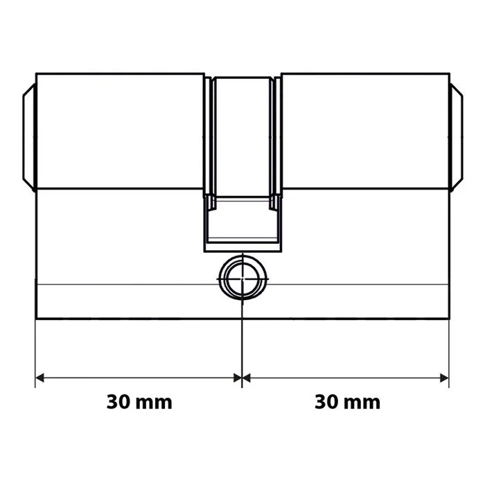 Starx Starx profielcilinder – gelijksluitend – 2 stuks