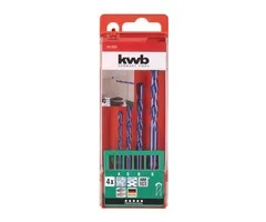 KWB KWB Hardsteenborenset 4-8mm 4-delig