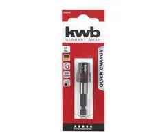 KWB KWB Snelwisselbithouder messing 1/4''