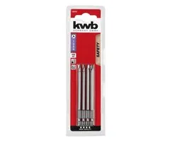 KWB KWB Tri-Wing set 4 bits 100mm