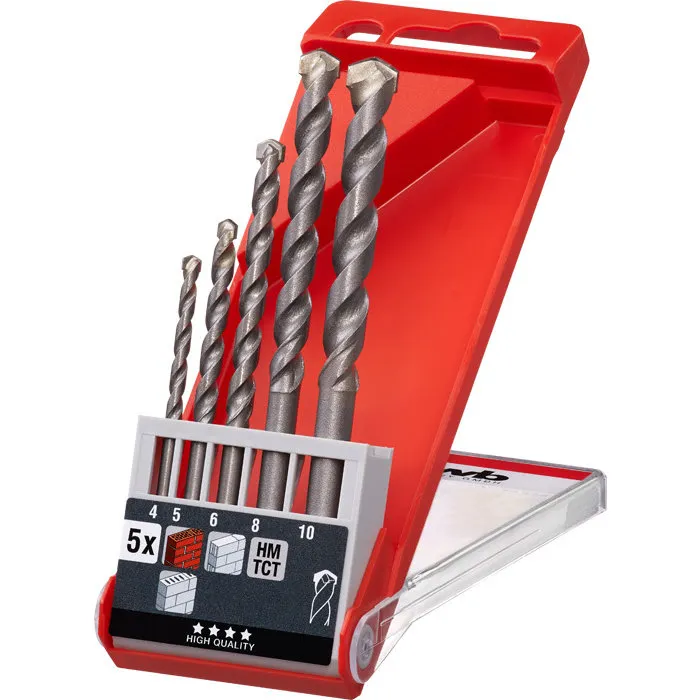 KWB KWB Steenborenset 4-10mm - 5-delig