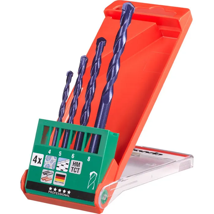 KWB KWB Gresborenset 4-8mm 4-delig