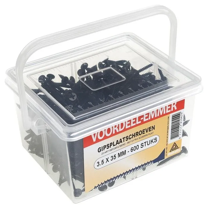 Deltafix Gipsplaatschroef 3.5x35mm 600stuks