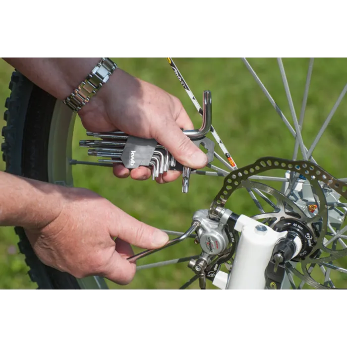 KWB KWB Stiftsleutelset zeskant/torx 18-delig