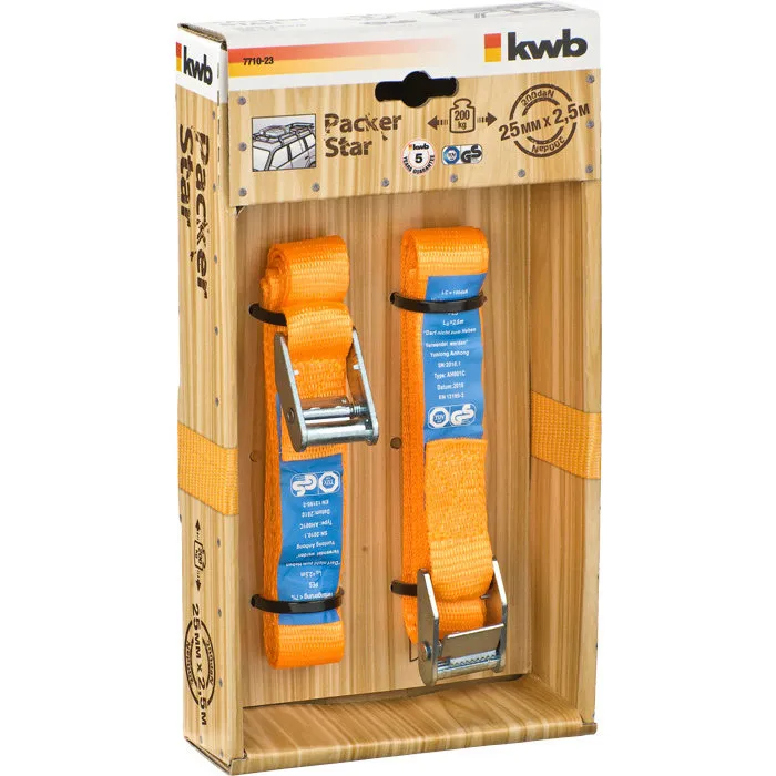 KWB KWB Spanband Met Klemsluiting 2,5m x 25mm