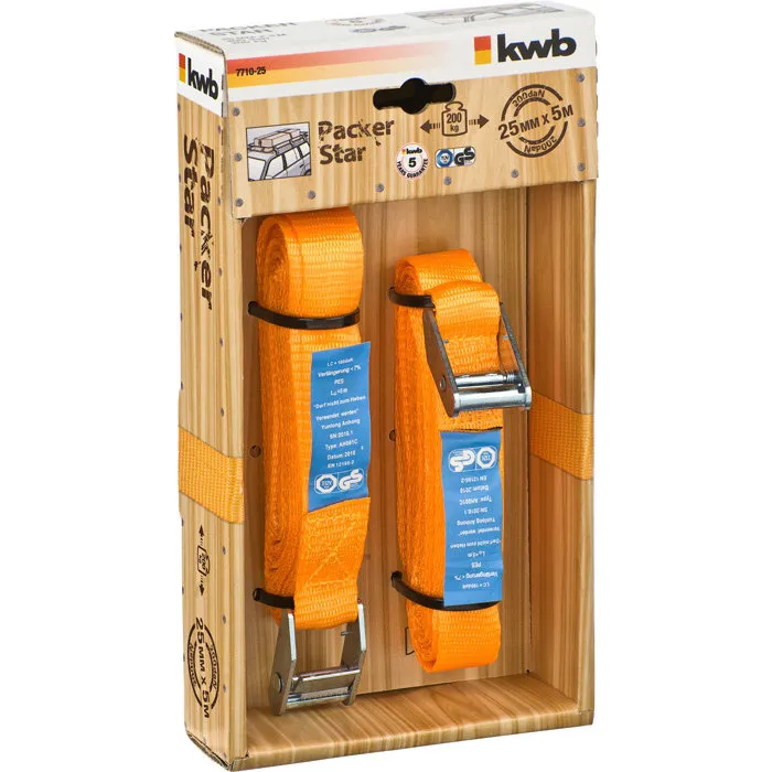 KWB KWB Spanband Met Klemsluiting 5m x 25mm