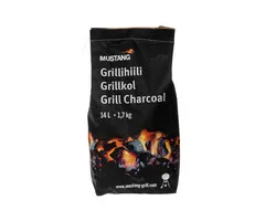 Mustang Mustang Houtskool 1,7 kg