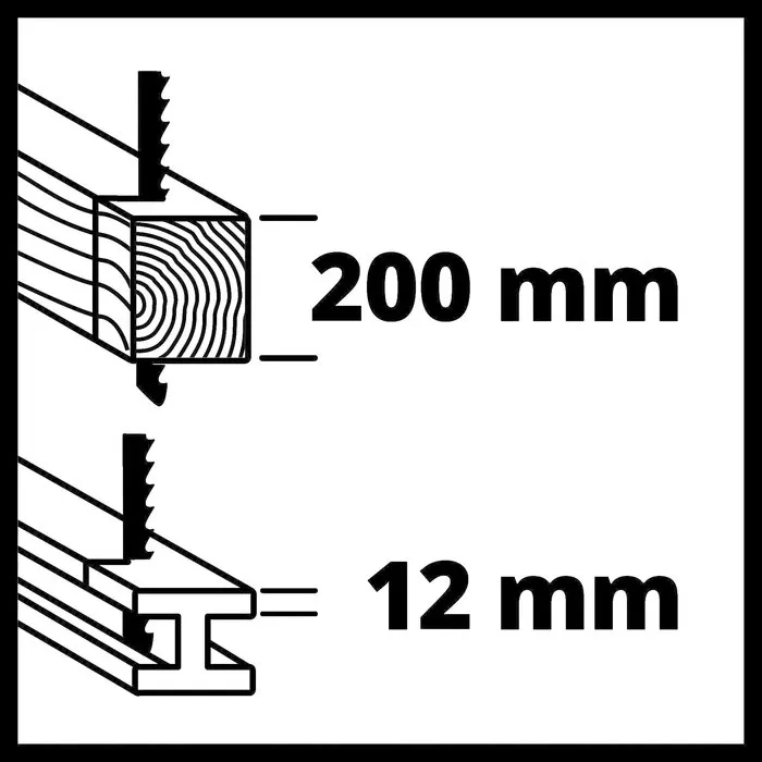 Einhell Gereedschap Einhell TP-AP 18/28 Li BL-Solo Accu Reciprozaag