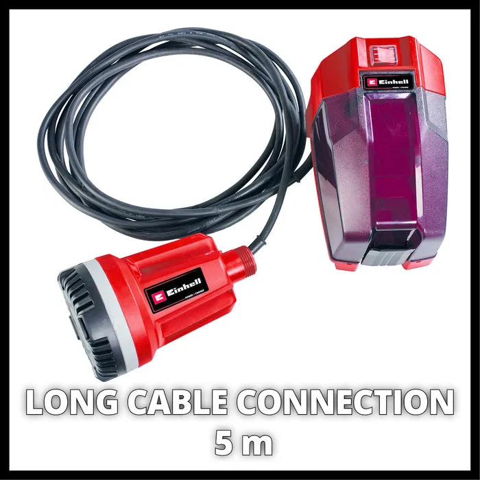 Einhell Gereedschap Einhell GE-PP 18 RB Li Solo Accu 2 in 1 Dompelpomp