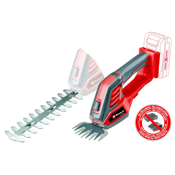 Einhell Gereedschap Einhell GE-CG 18/100 Li SOLO Accu Gras- en Heggenschaar