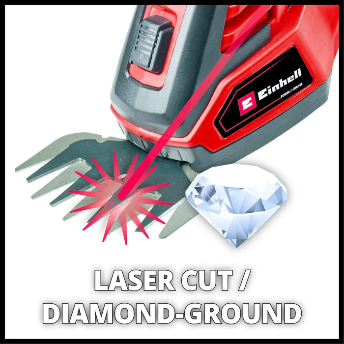Einhell Gereedschap Einhell GE-CG 18/100 Li SOLO Accu Gras- en Heggenschaar