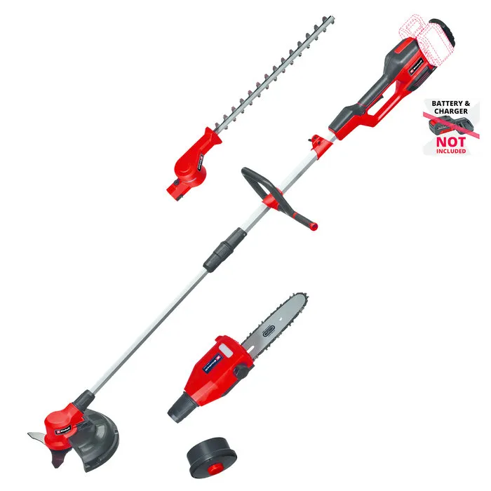 Einhell Gereedschap Einhell GE-LM 36/4in1 Li Solo Accu Tuinmultitool