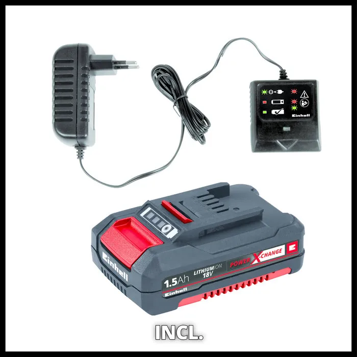 Einhell Gereedschap Einhell GC-CT 18/24 Li P Kit Accu Grastimmer