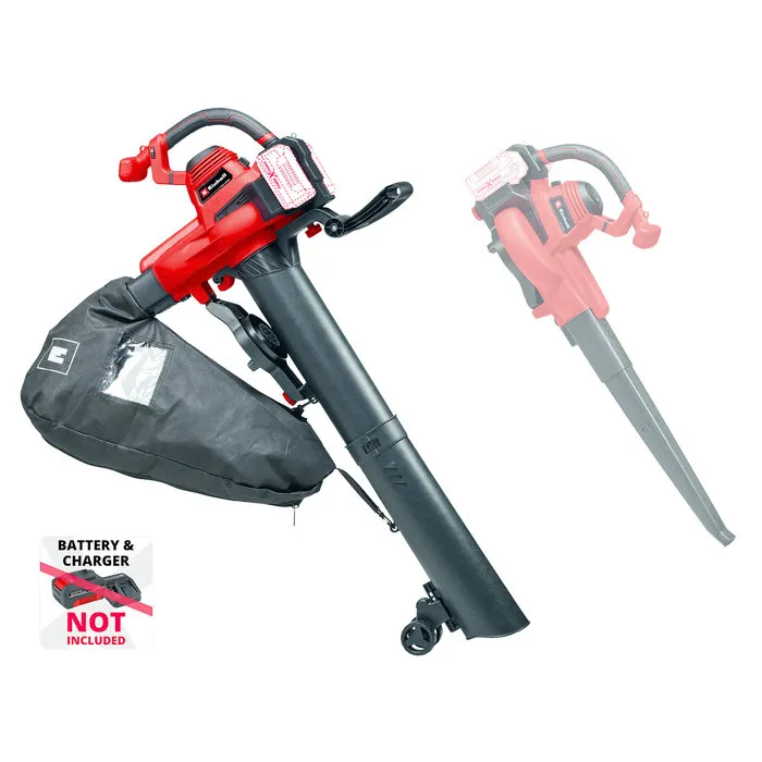Einhell Gereedschap Einhell GE-CL 36/230 Li E koolborstelloos SOLO Accu Bladblazer/Zuiger