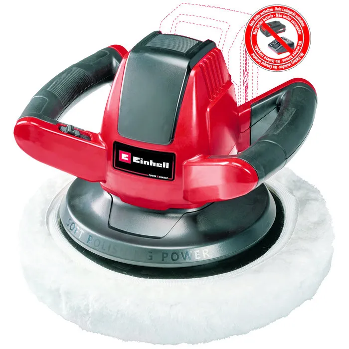 Einhell Gereedschap Einhell CE-CB 18/254 Li Solo Accu Polijstmachine