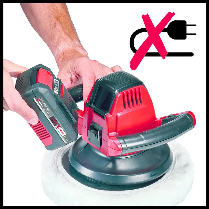 Einhell Gereedschap Einhell CE-CB 18/254 Li Solo Accu Polijstmachine