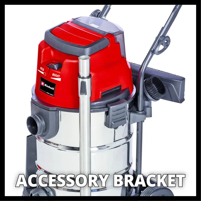 Einhell Gereedschap Einhell TE-VC 36/30 Li S Solo Accu Nat/droogzuiger