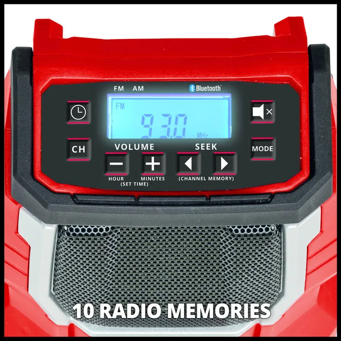 Einhell Gereedschap Einhell Radio TC-RA 18 Li BT Solo