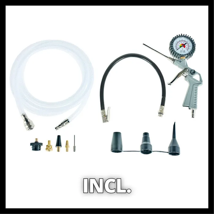 Einhell Gereedschap Einhell TE-AC 36/6/8 Li OF Solo, Accu Compressor, Power X-Change