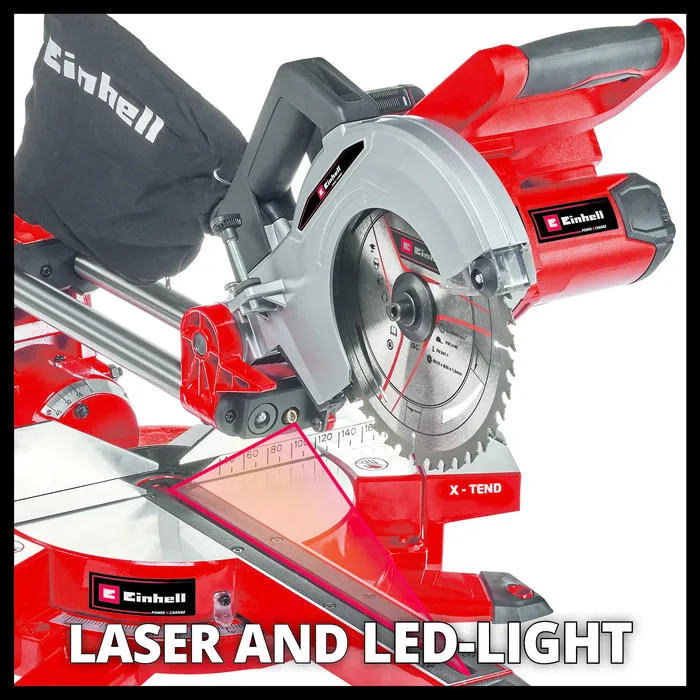 Einhell Gereedschap Einhell Accu Kap-/ Verstekzaag TE-SM 36/210 Li