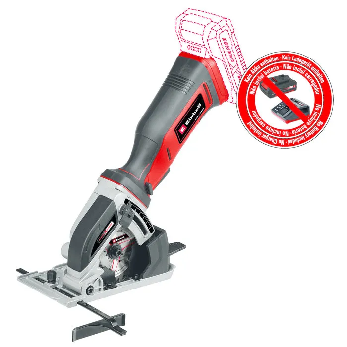 Einhell Gereedschap Einhell TE-CS 18/89 Li Solo Accu Mini cirkelzaag