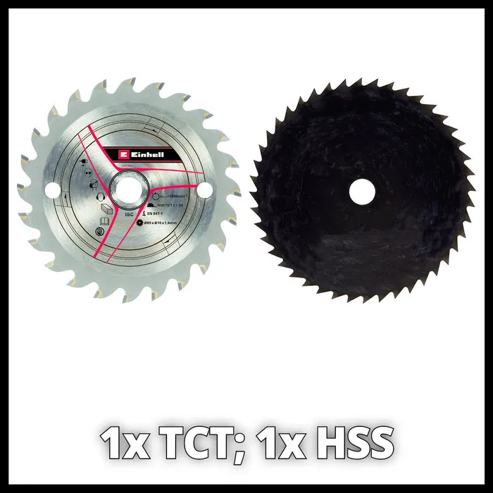 Einhell Gereedschap Einhell TE-CS 18/89 Li Solo Accu Mini cirkelzaag