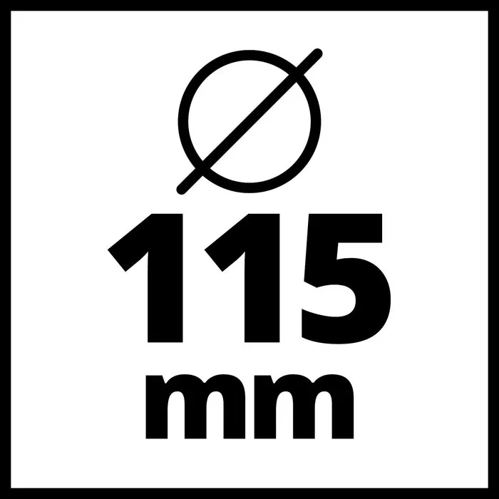 Einhell Gereedschap Einhell AXXIO Accu haakse slijper 115mm