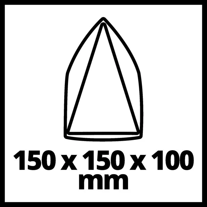 Einhell Gereedschap Einhell TE-OS 18/150 Li Solo Accu Schuurmachine