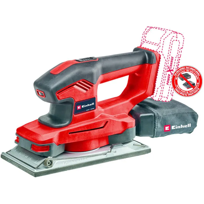 Einhell Gereedschap Einhell TE-OS 18/230 Li Solo Vlakschuurmachine