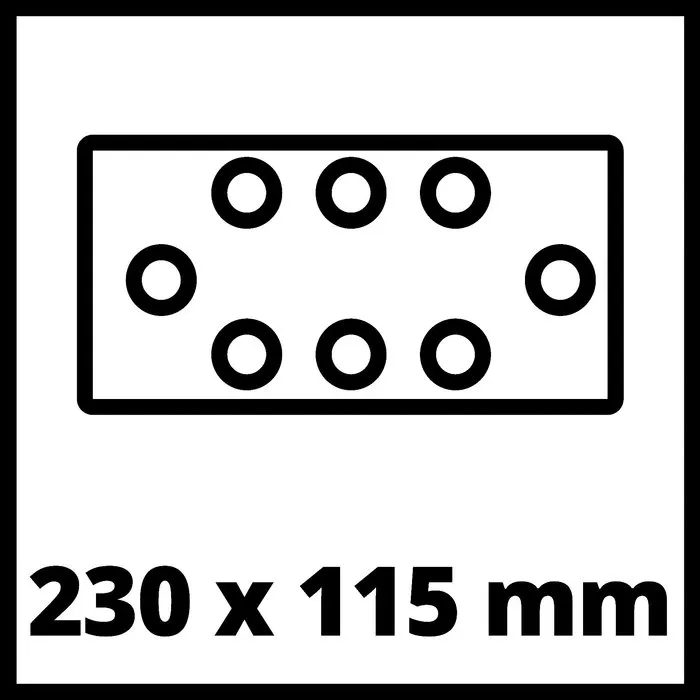 Einhell Gereedschap Einhell TE-OS 18/230 Li Solo Vlakschuurmachine