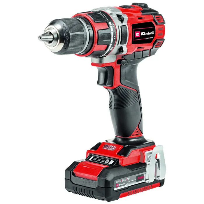 Einhell Gereedschap Einhell TP-CD 18/50 Li BL Kit Accuboormachine