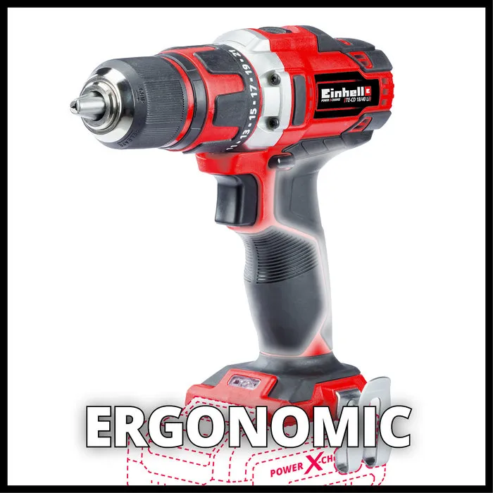 Einhell Gereedschap Einhell TE-CD 18/40 Li Solo Accu Boor-/ Schroefmachine