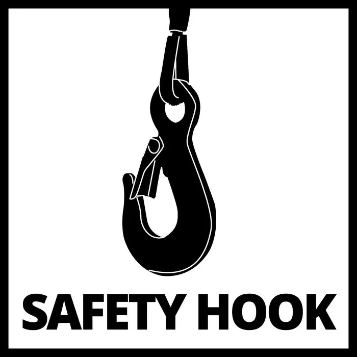 Einhell Gereedschap Einhell TC-CH 1000 Kettingtakel - 1000KG