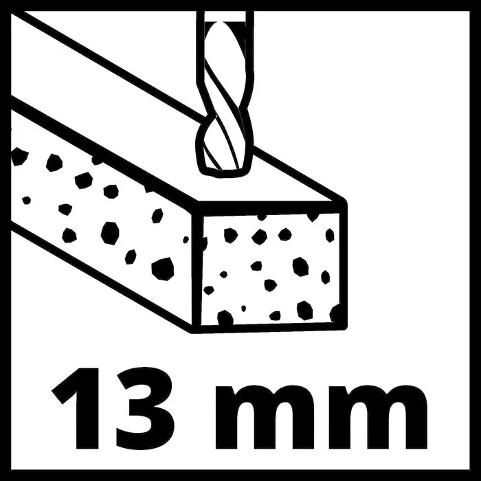 Einhell Gereedschap Einhell TC-ID 18 Li Solo Klopboormachine 13mm