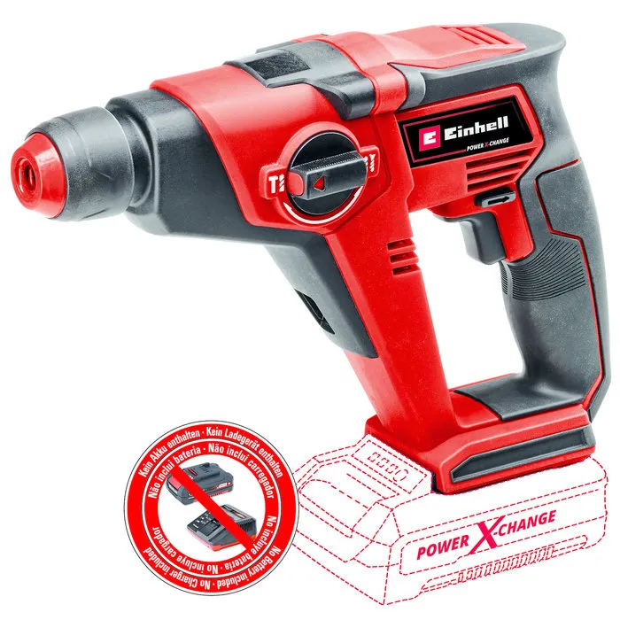 Einhell Gereedschap Einhell TE-HD 18/12 Li Accu boorhamer SOLO